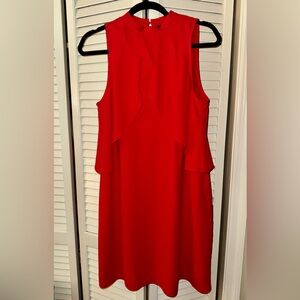 Apt. 9 Vibrant Red Elegant Sleeveless Mini Dress